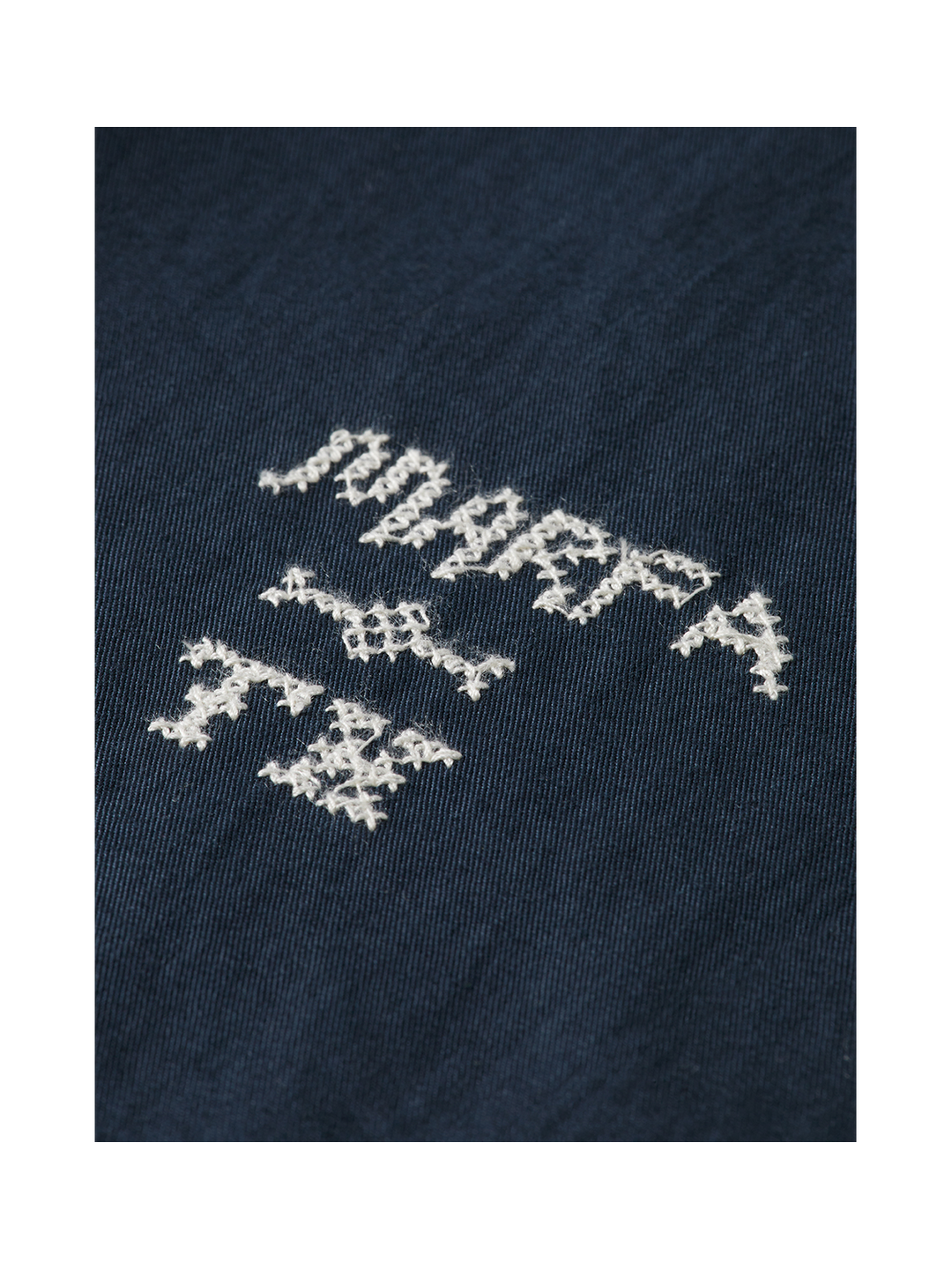 Embroidered Cotton-Blend Relaxed Straight Chino
