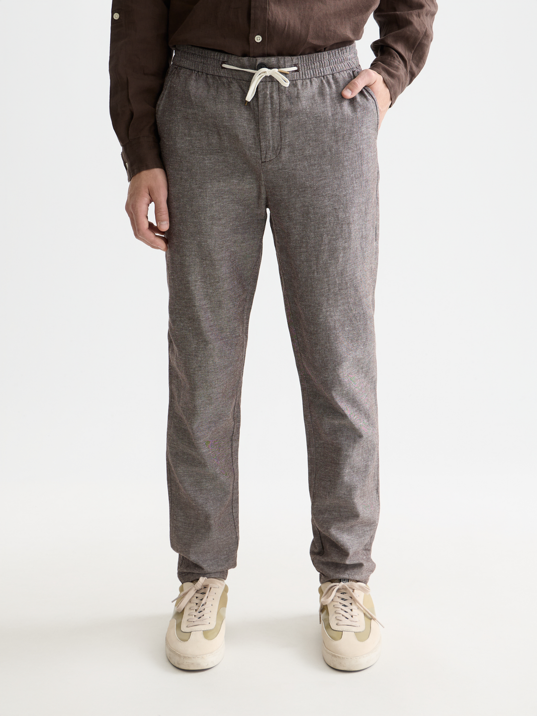 Seasonal Essentials Warren Cotton Linen Jogger