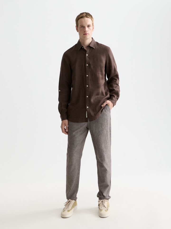 Seasonal Essentials Warren Cotton Linen Jogger