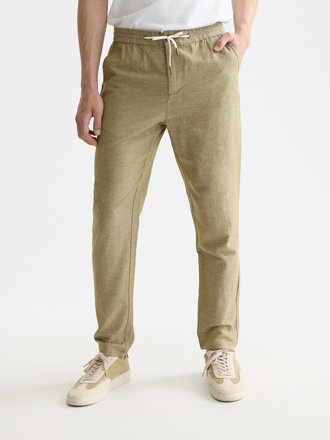 Seasonal Essentials Warren Cotton Linen Jogger