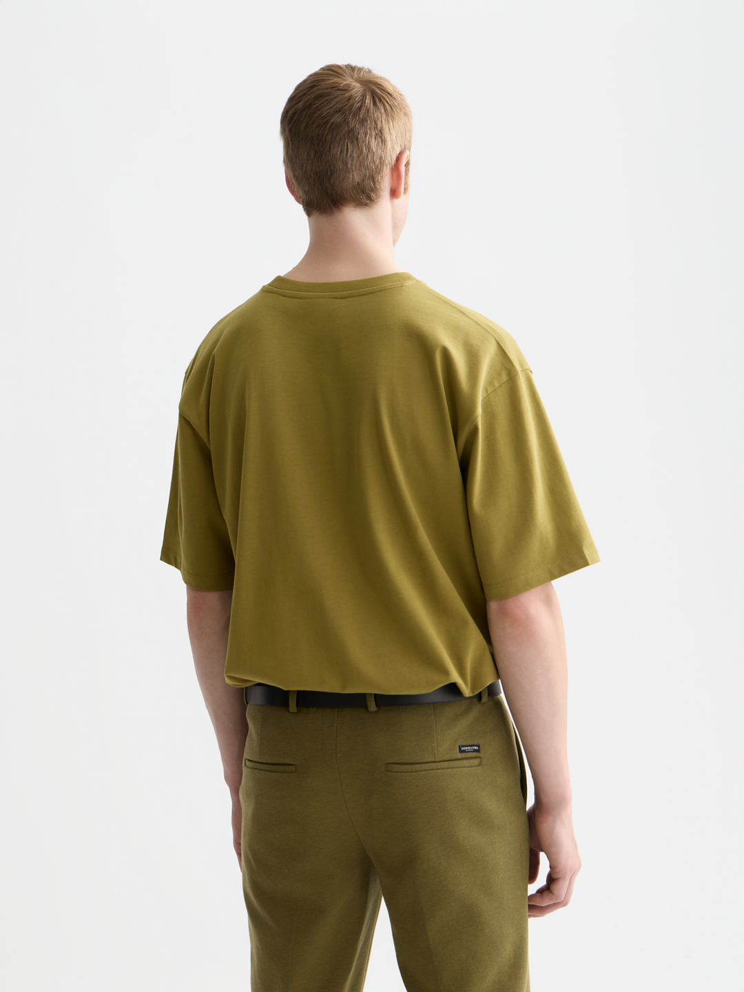 Seasonal Essentials 3 Crosses Pocket Loose T-Shirt