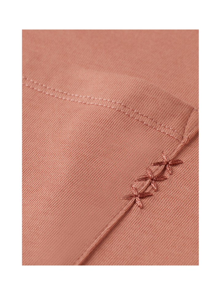 Seasonal Essentials 3 Crosses Pocket Loose T-Shirt