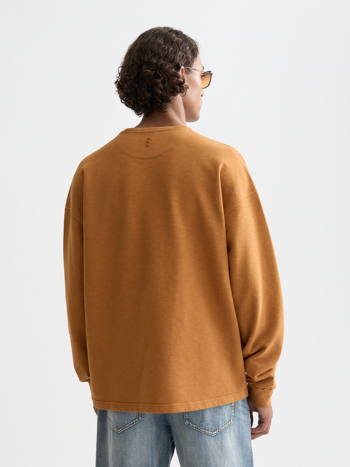 Seasonal Essentials 3 Crosses Loose Sweatshirt