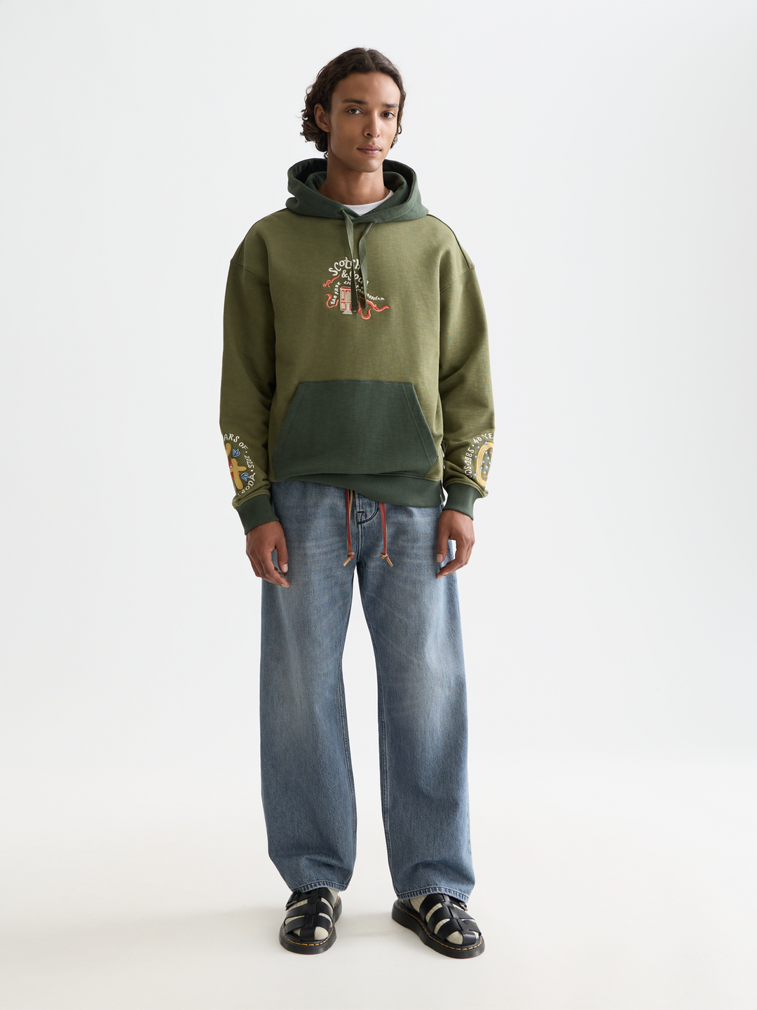 40th Anniversary Embroidered Relaxed Hoodie