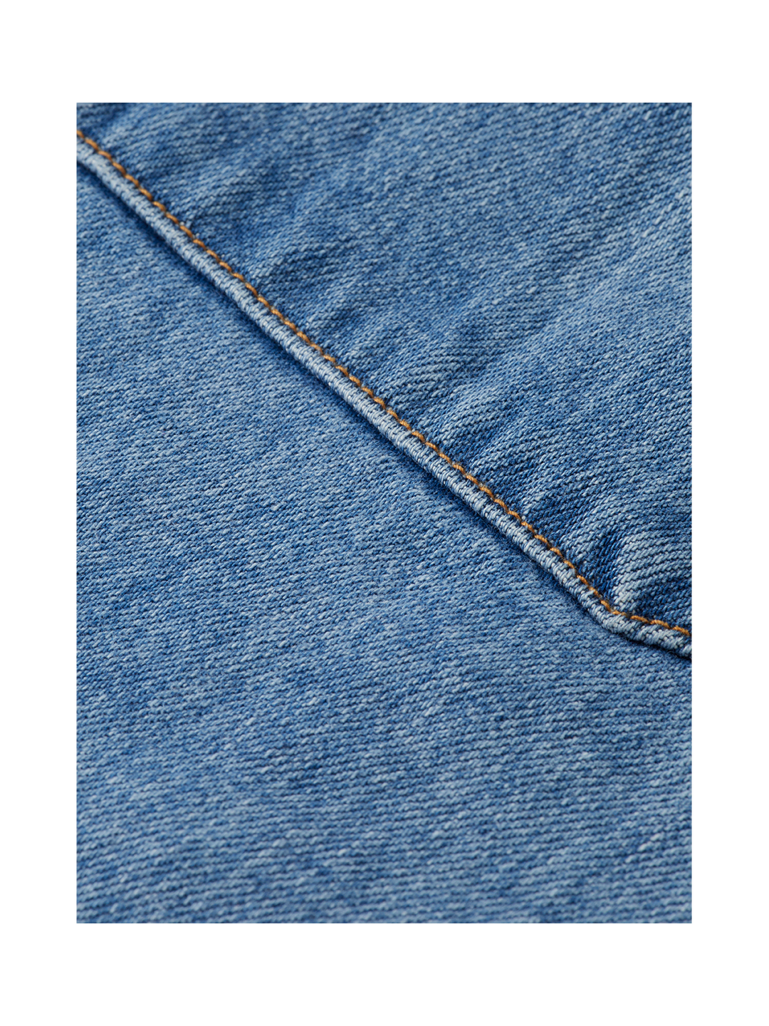 Washed Denim Shirt With Western Details