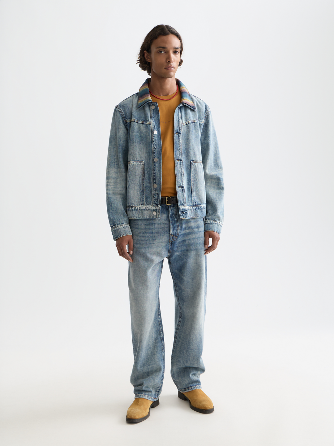 Washed Denim Ranch Jacket