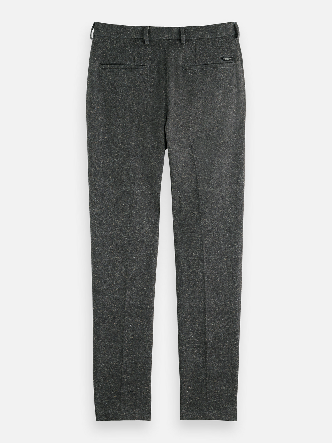 Stuart - melange-jersey regular slim chino
