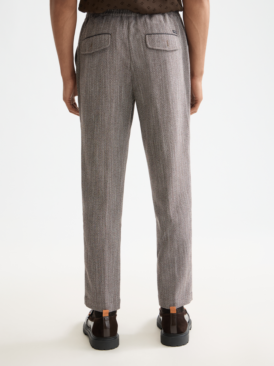 Finch Herringbone Yarn Dyed Tapered Fit Jogger