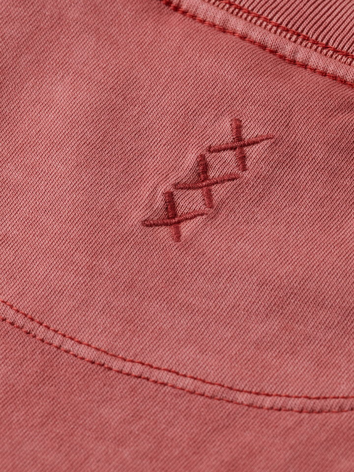 3 crosses garment dye relaxed fit t-shirt