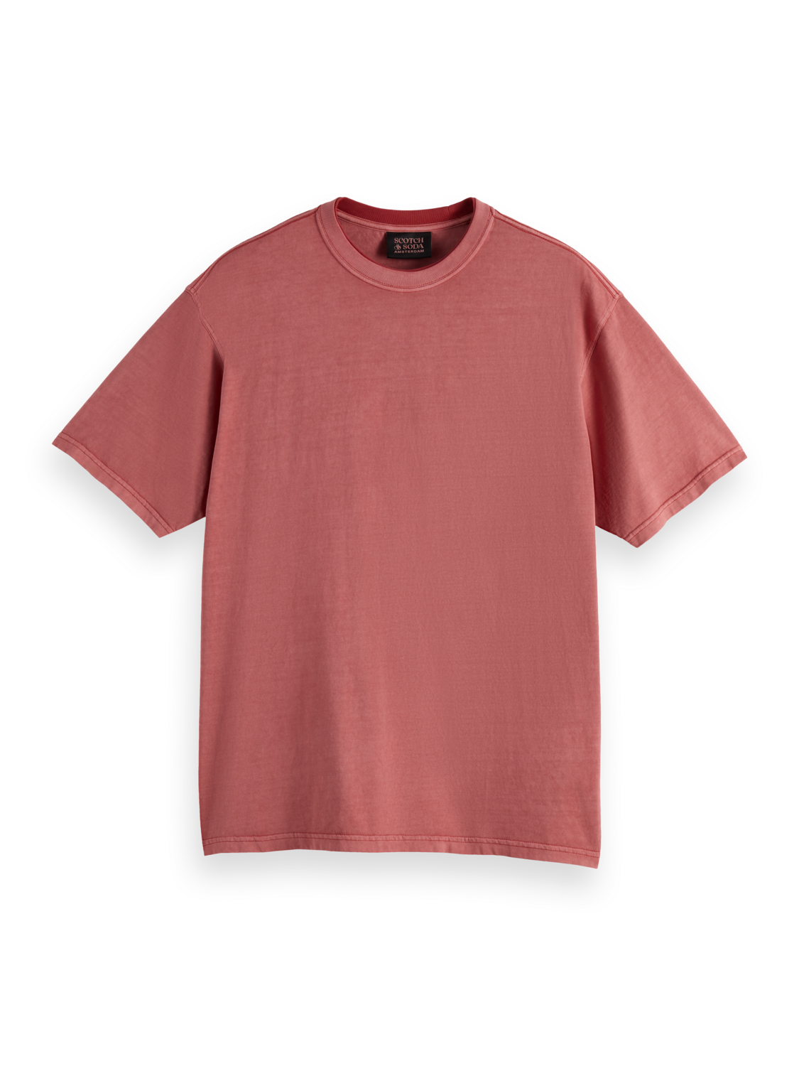 3 crosses garment dye relaxed fit t-shirt