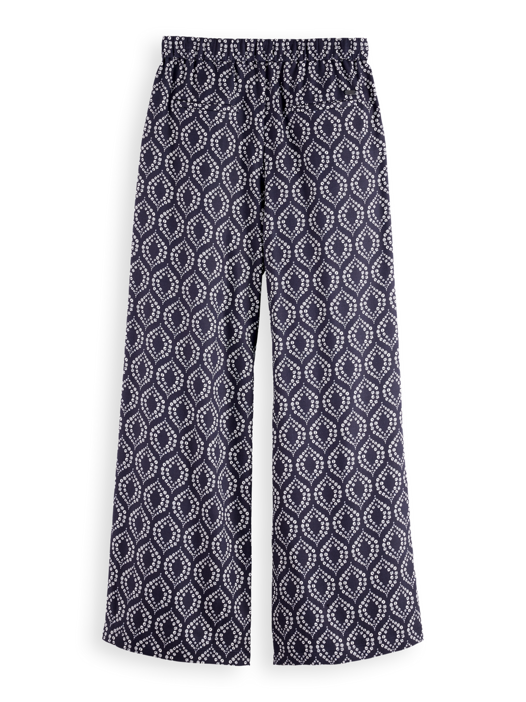 Eleni high rise wide leg printed pyjama pant