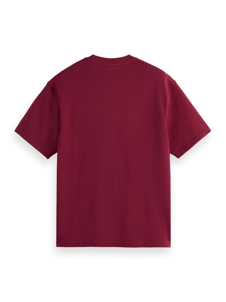 Waffle relaxed fit t-shirt