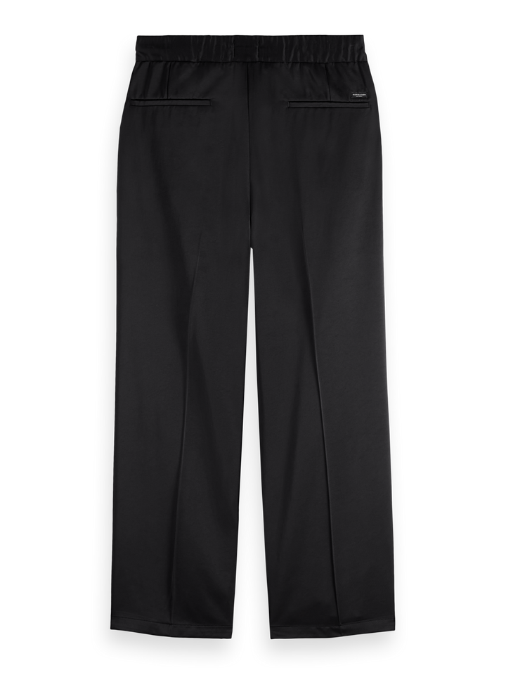 Heavy satin relaxed fit jogger