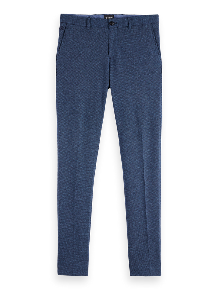 Mott - tailored jersey yarn-dyed chino