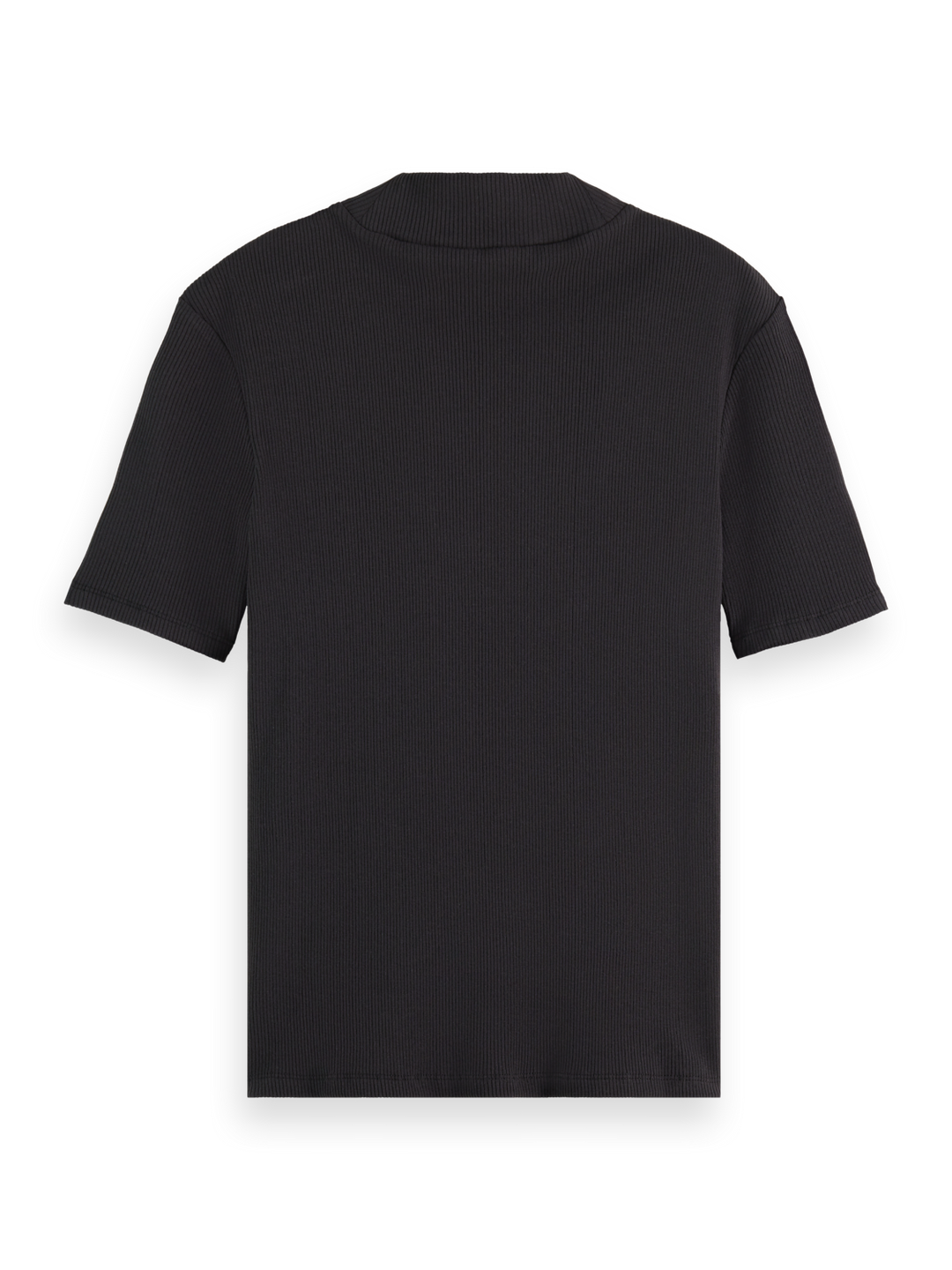 Core Mock Neck Rib T-Shirt