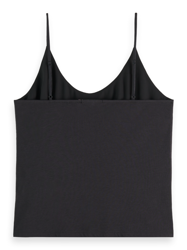 Core Jersey Woven Tank