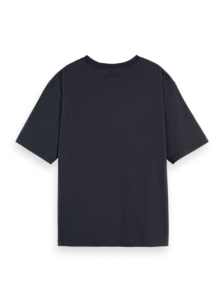 Loose fit T-shirt with leopard artwork