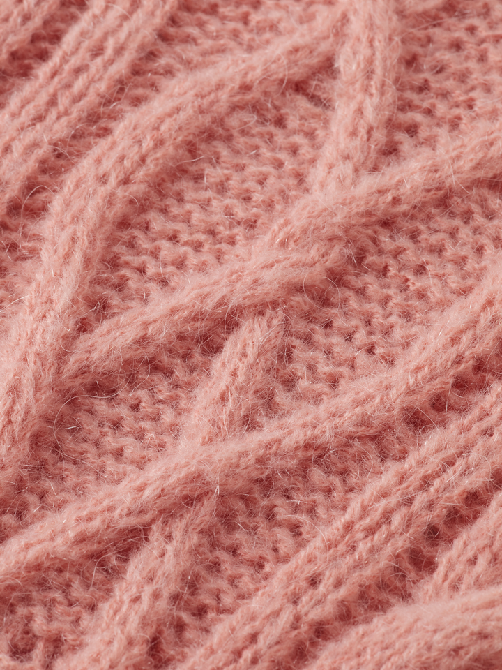Cable stitch spencer