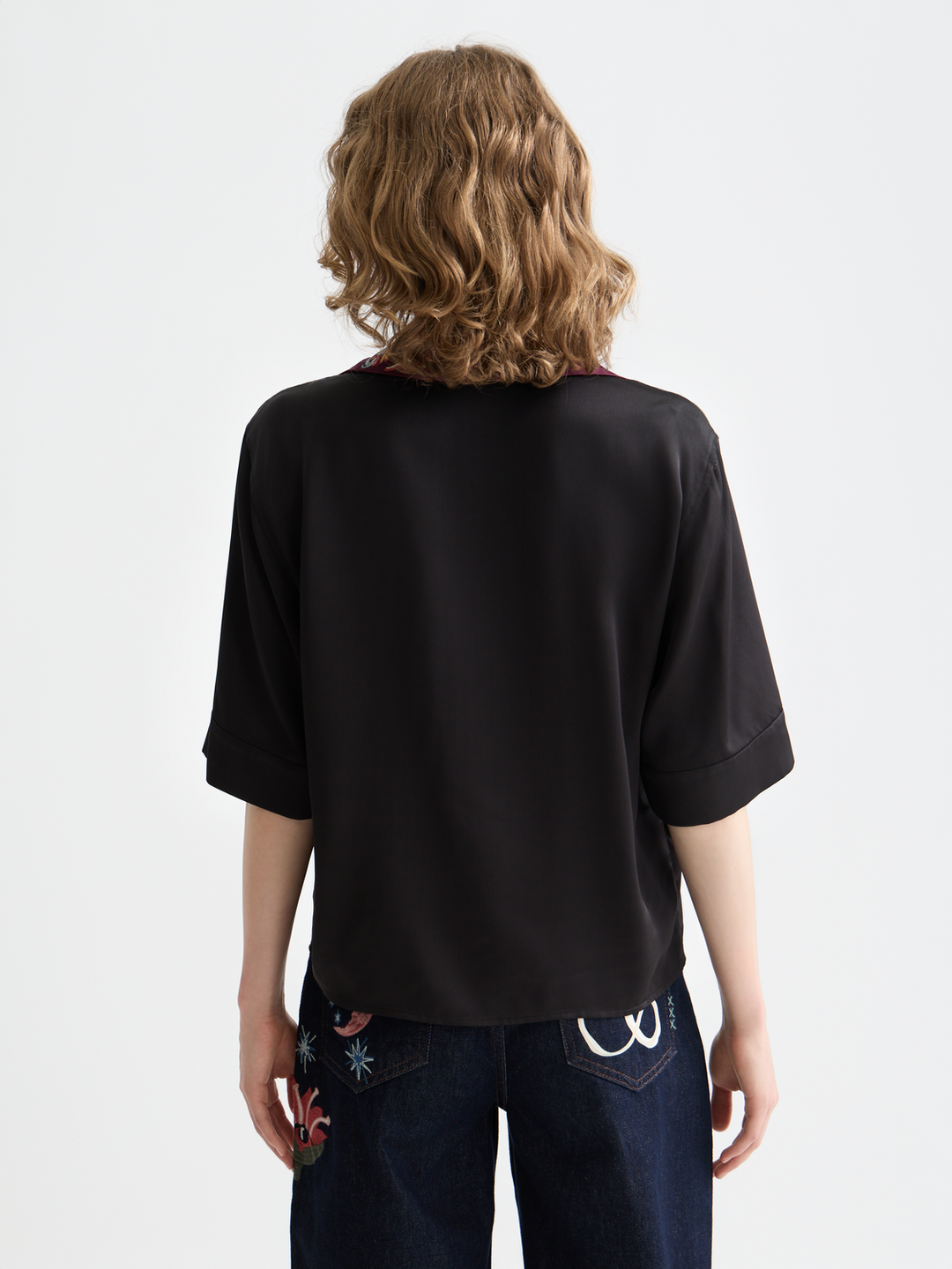 40 Years Embroidered Short Sleeve Shirt