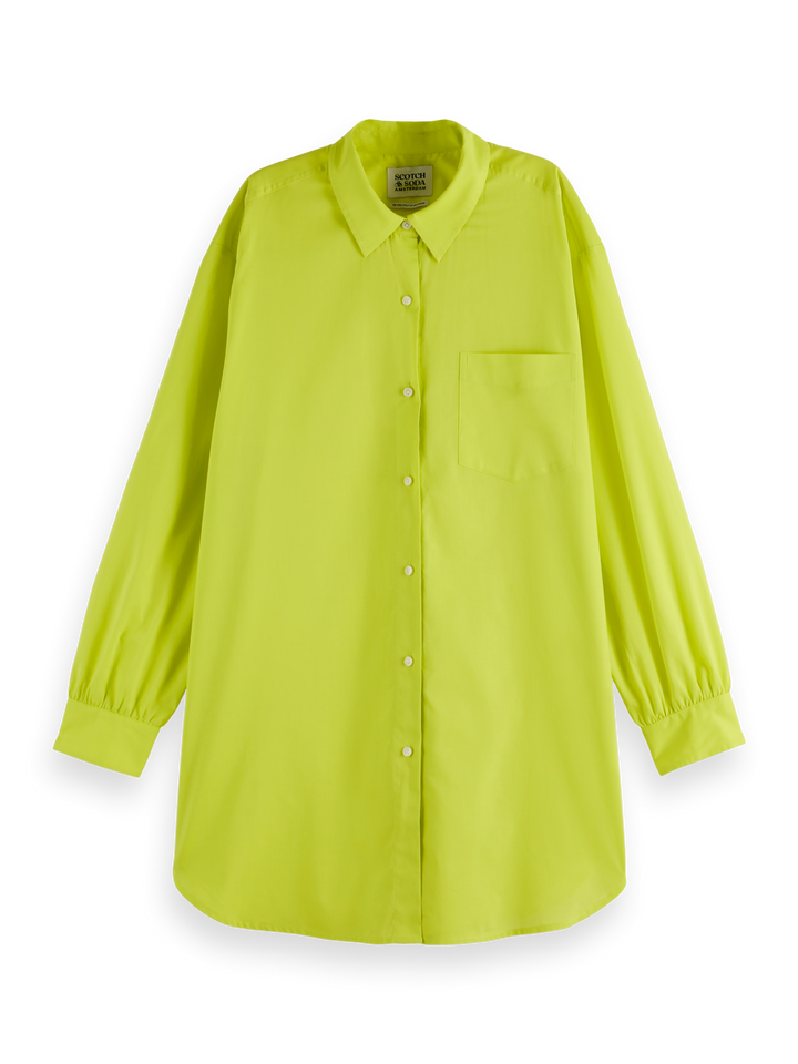 Oversized light weight cotton shirt