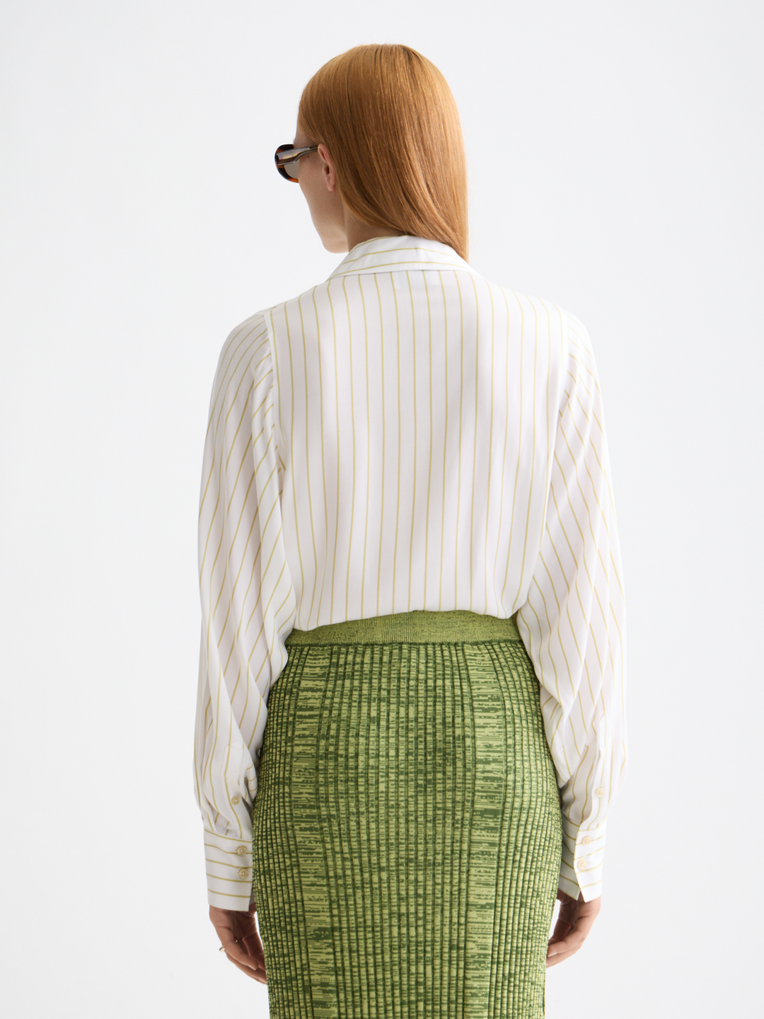 Striped shirt with pockets