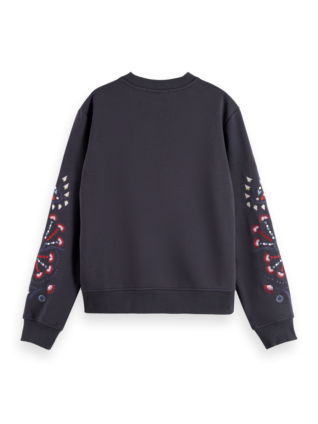 Embroidered regular fit sweatshirt