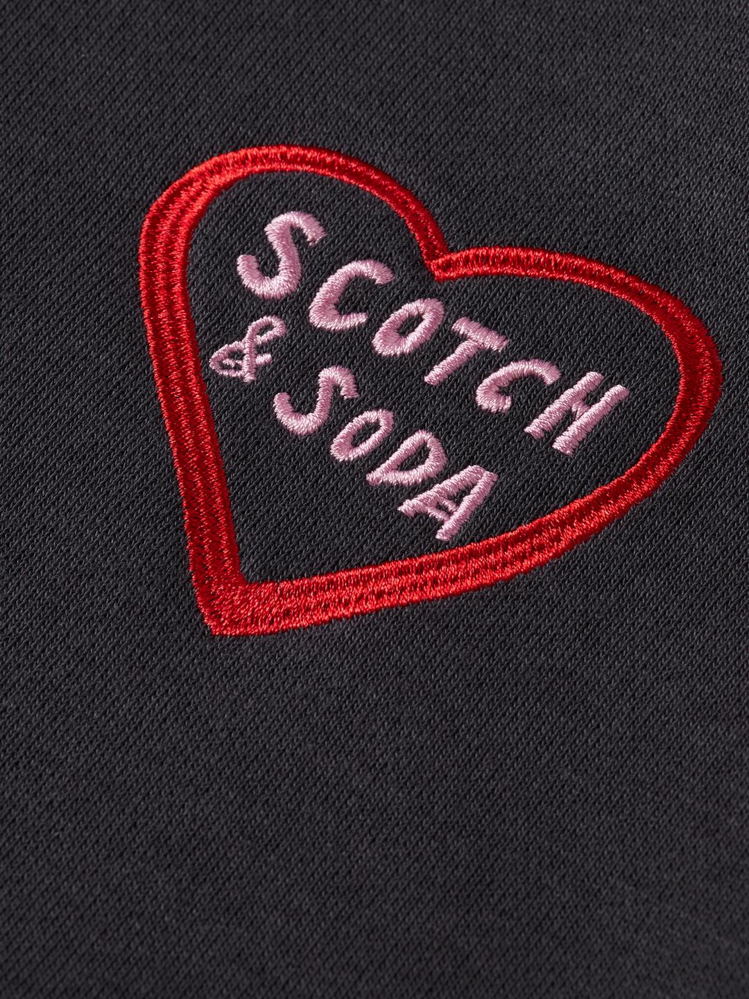 Embroidered regular fit sweatshirt