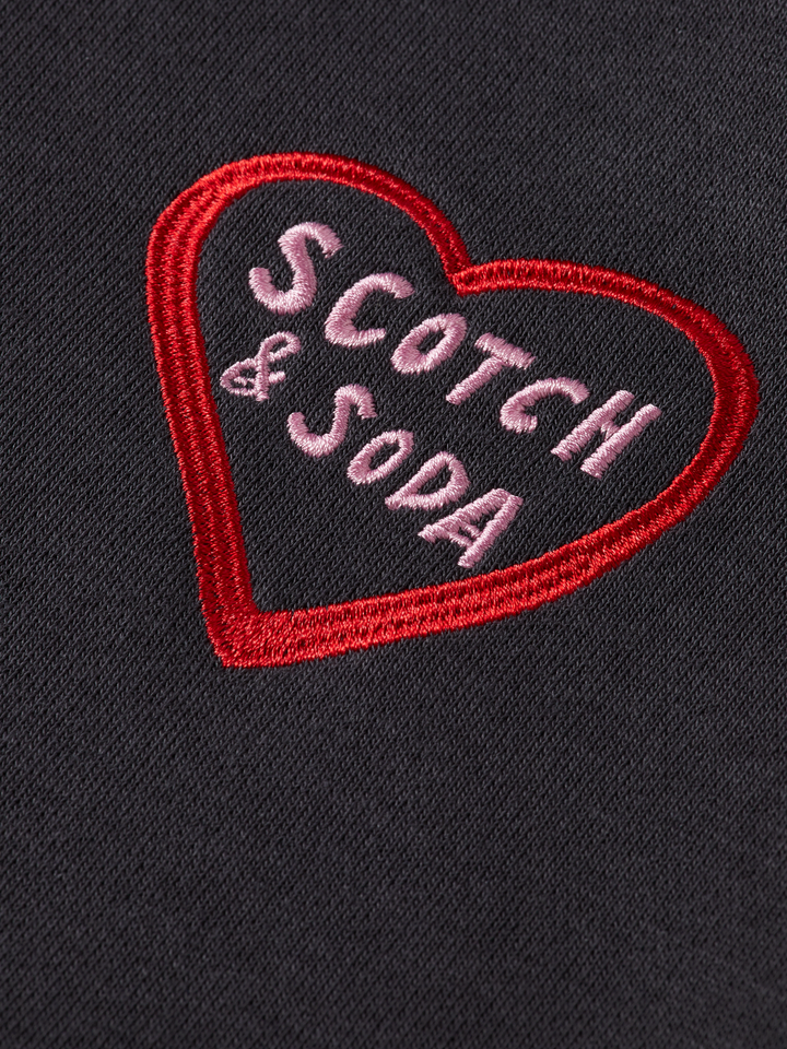Embroidered regular fit sweatshirt