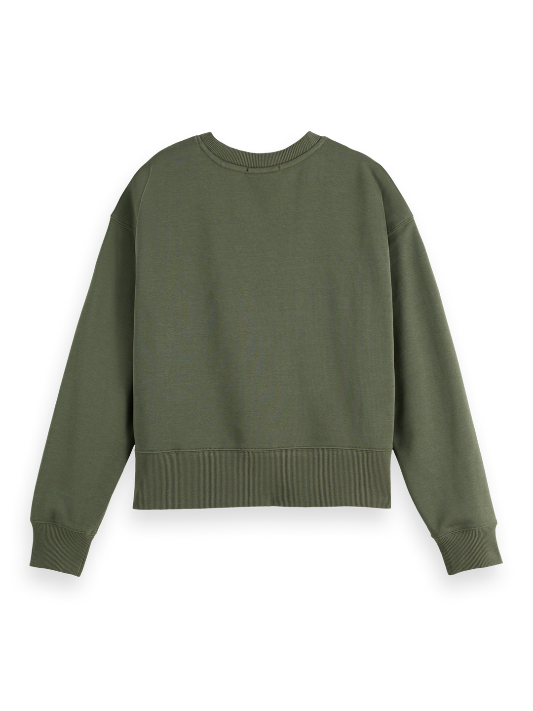 Loose-fit sweat with bow on shoulder