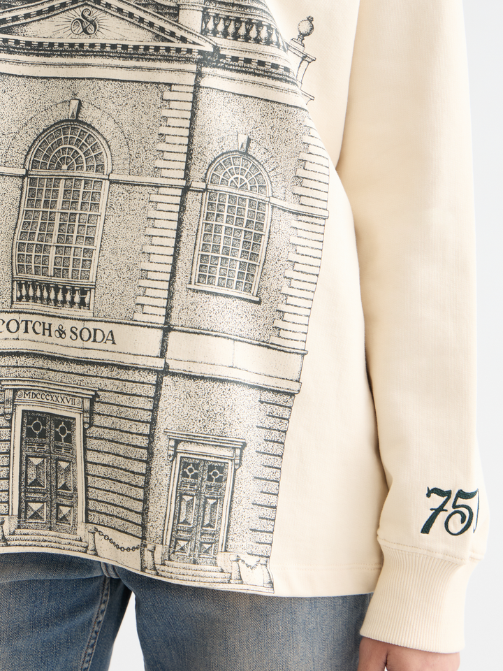 750 years artwork hoodie