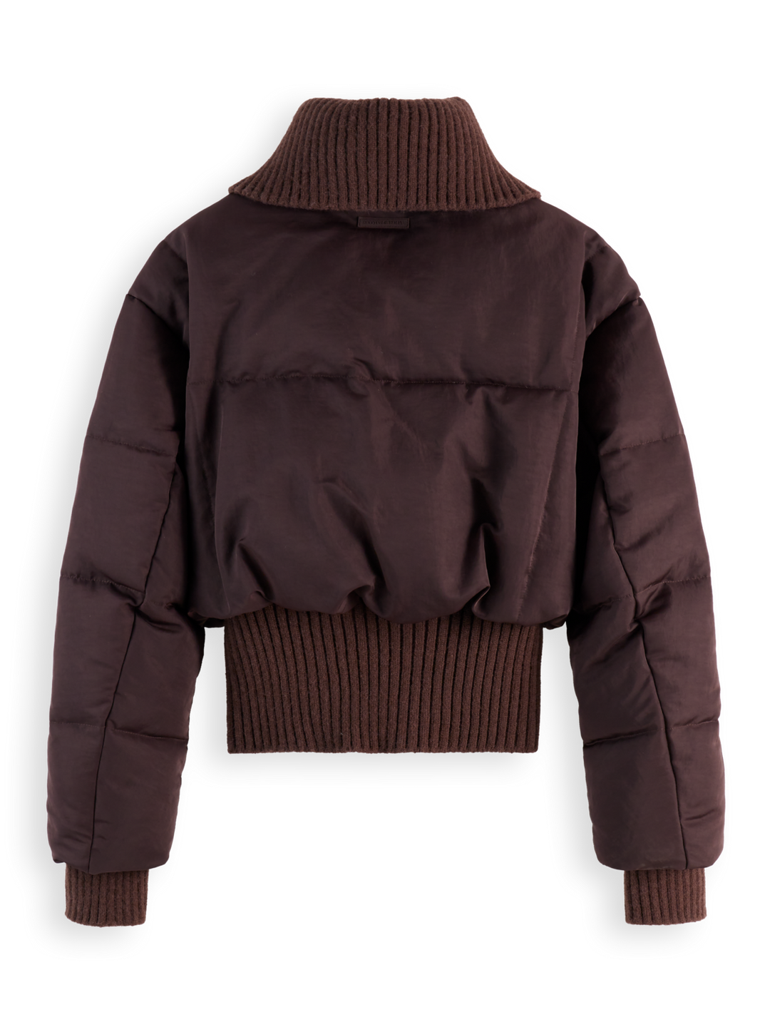 Aviator collar puffer