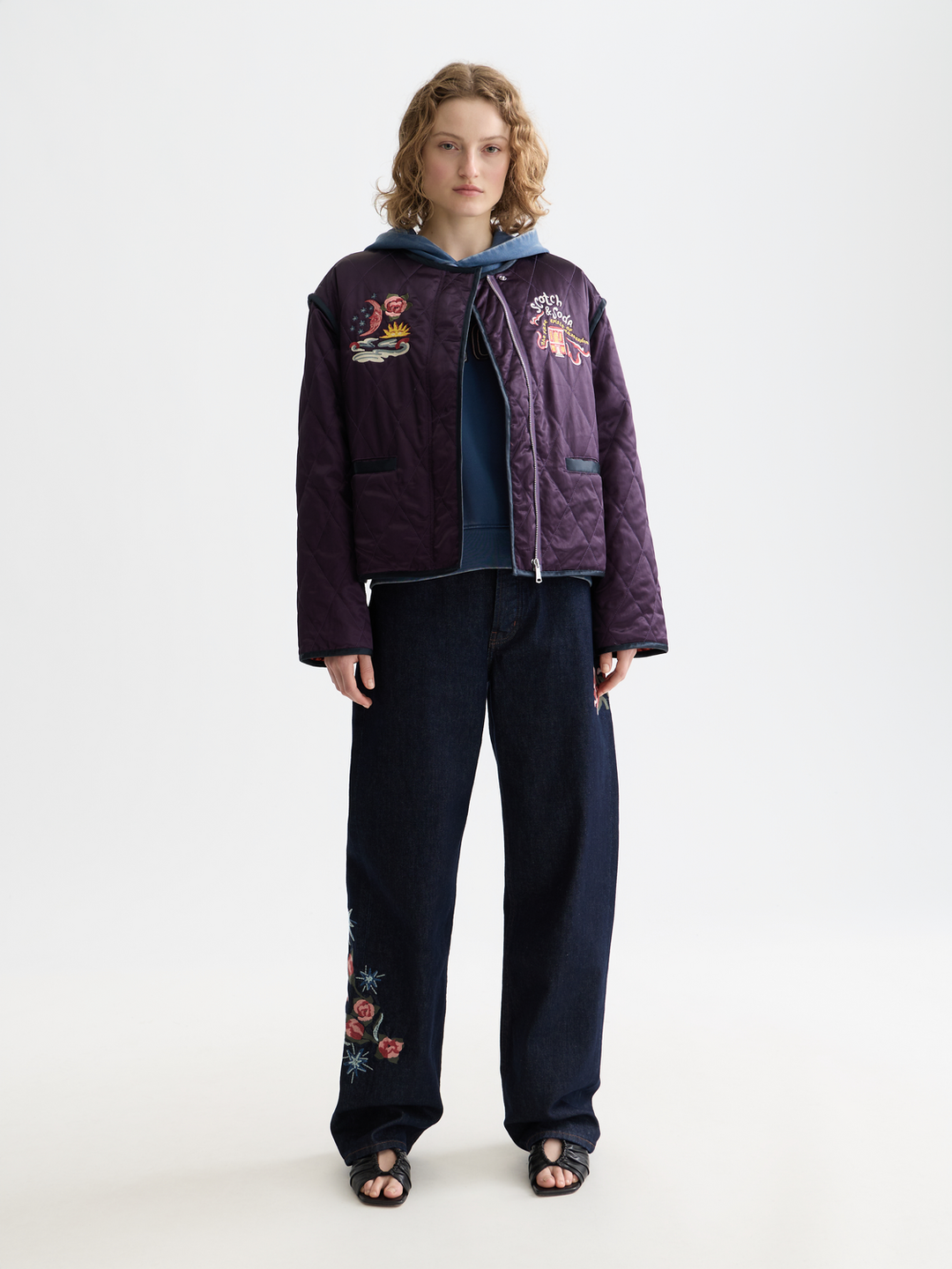 40 years embroidered souvenir jacket