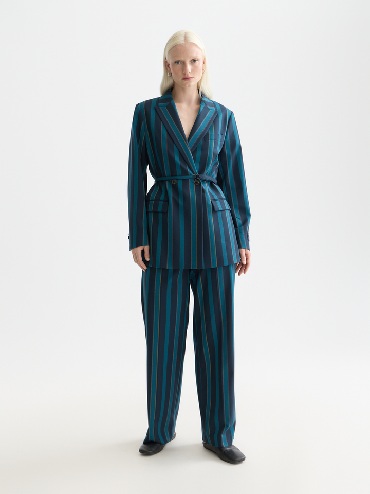 Blanket Stripe Blazer