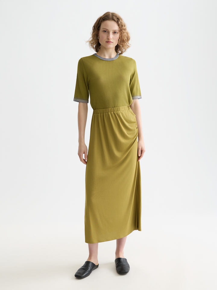 Drapey Modal Skirt