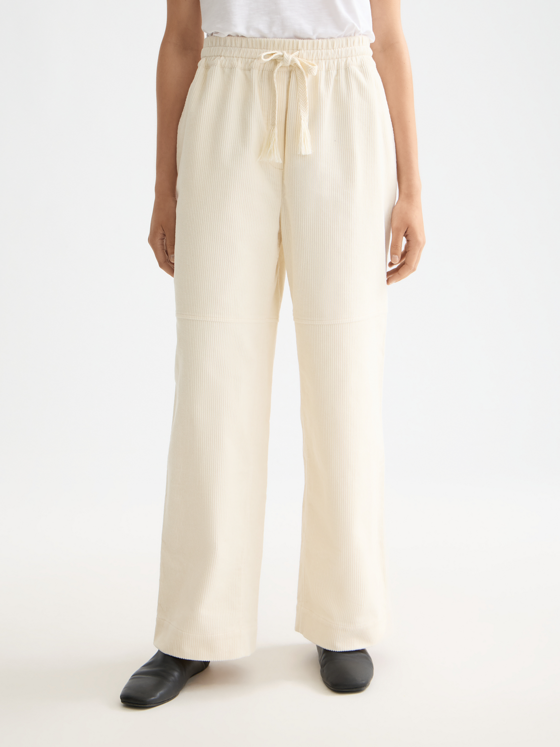 Noa high-rise wide-leg pull on pant