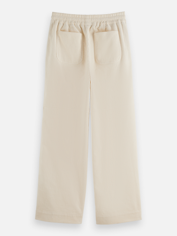 Noa high-rise wide-leg pull on pant
