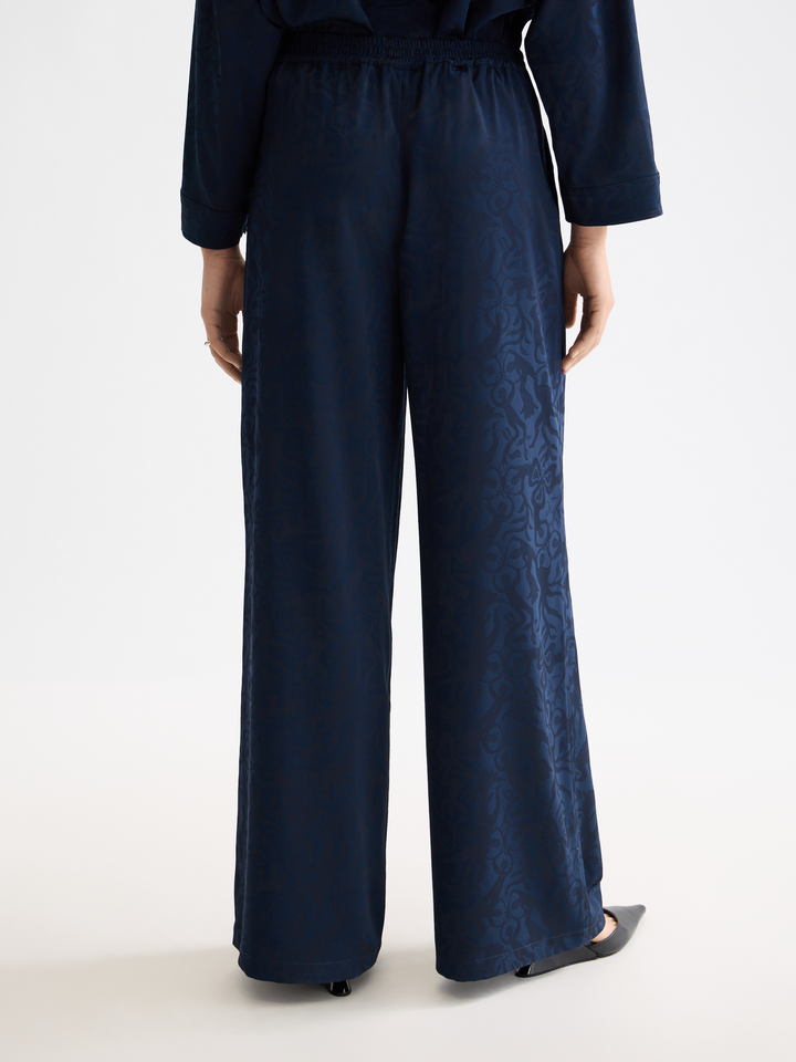 Eleni high rise wide leg pyjama pants
