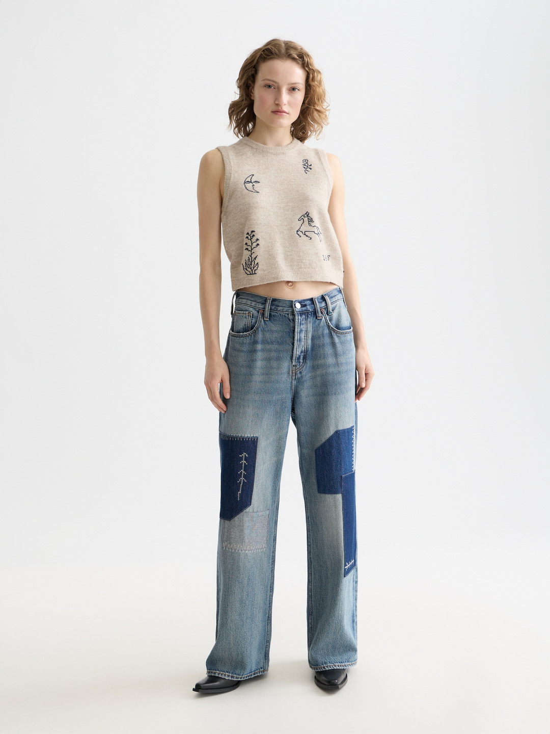 The Deep low rise loose fit