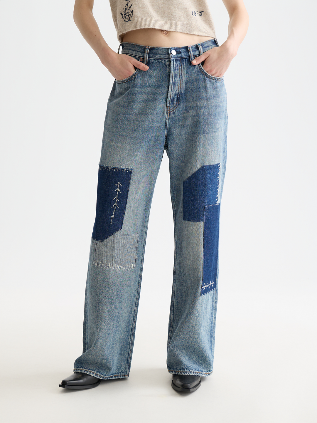 The Deep low rise loose fit