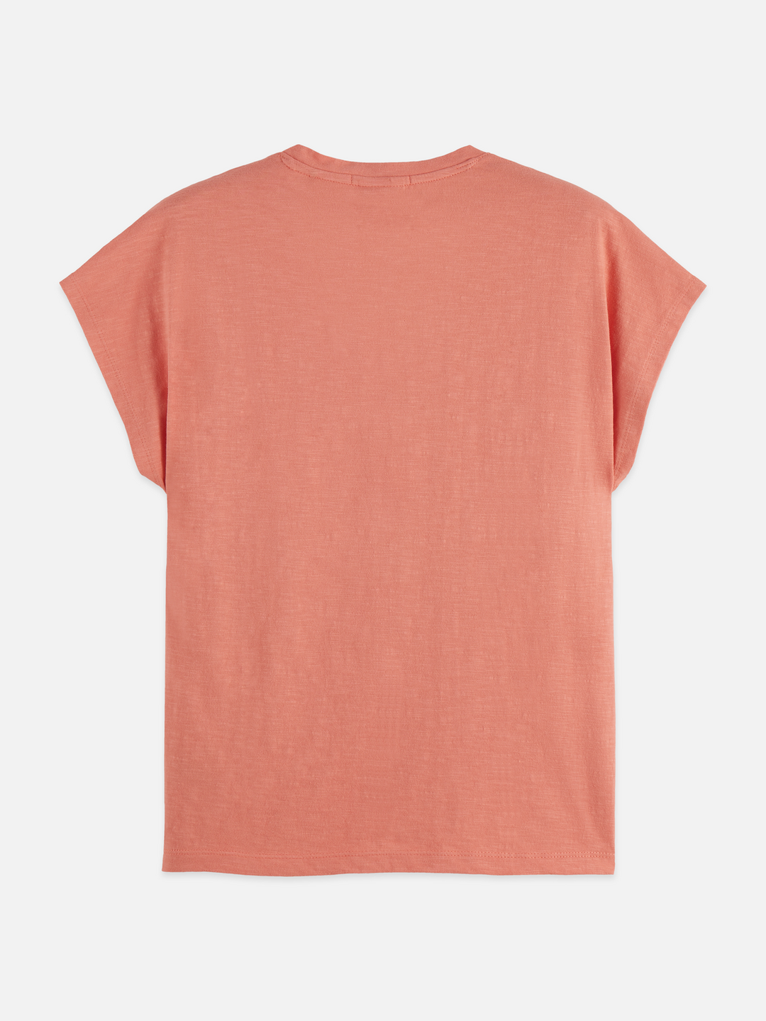 V-Neck T-Shirt With Ampersand Embroidery