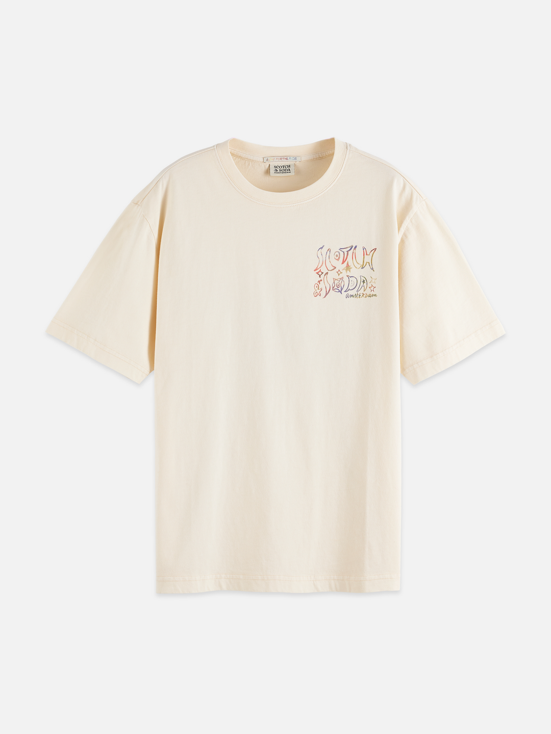 Washed Artwork Loose T-Shirt