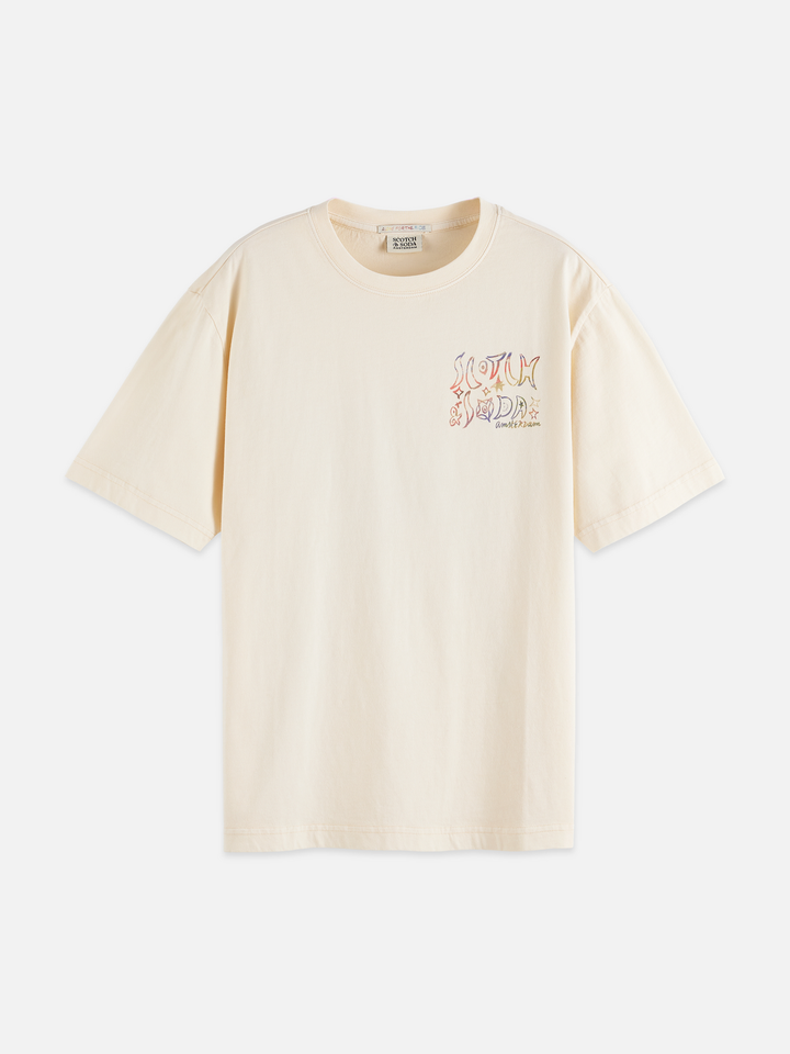 Washed Artwork Loose T-Shirt