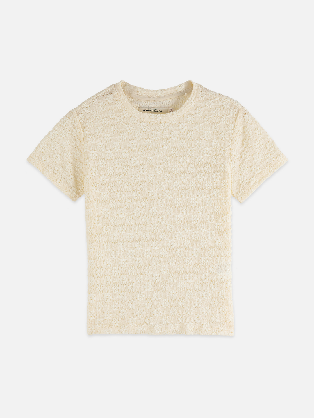 Open Structure Slim Fit T-Shirt