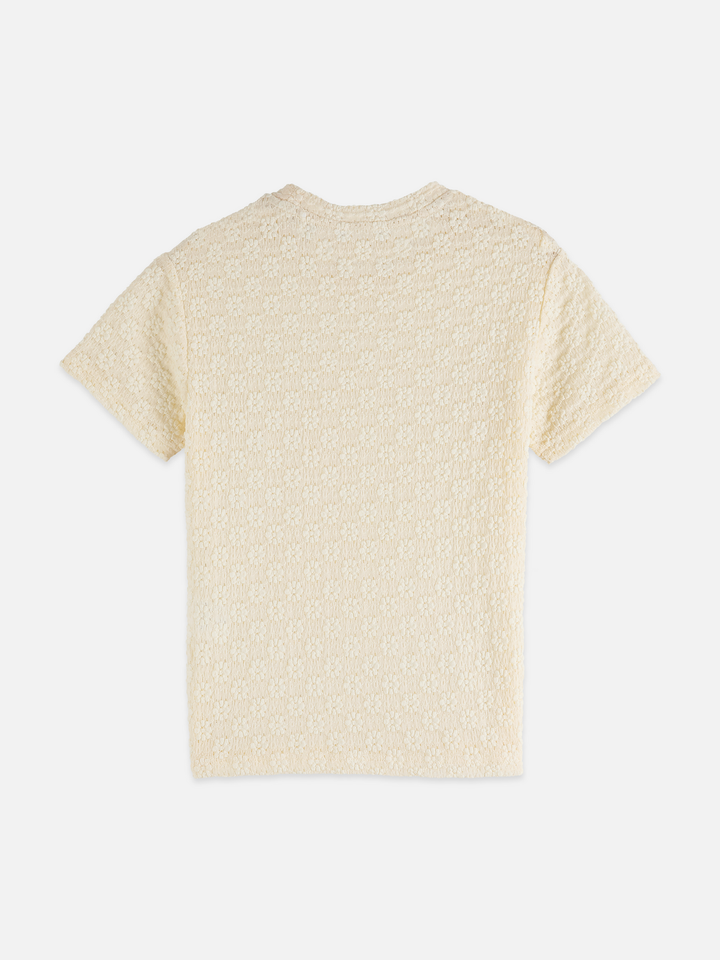 Open Structure Slim Fit T-Shirt