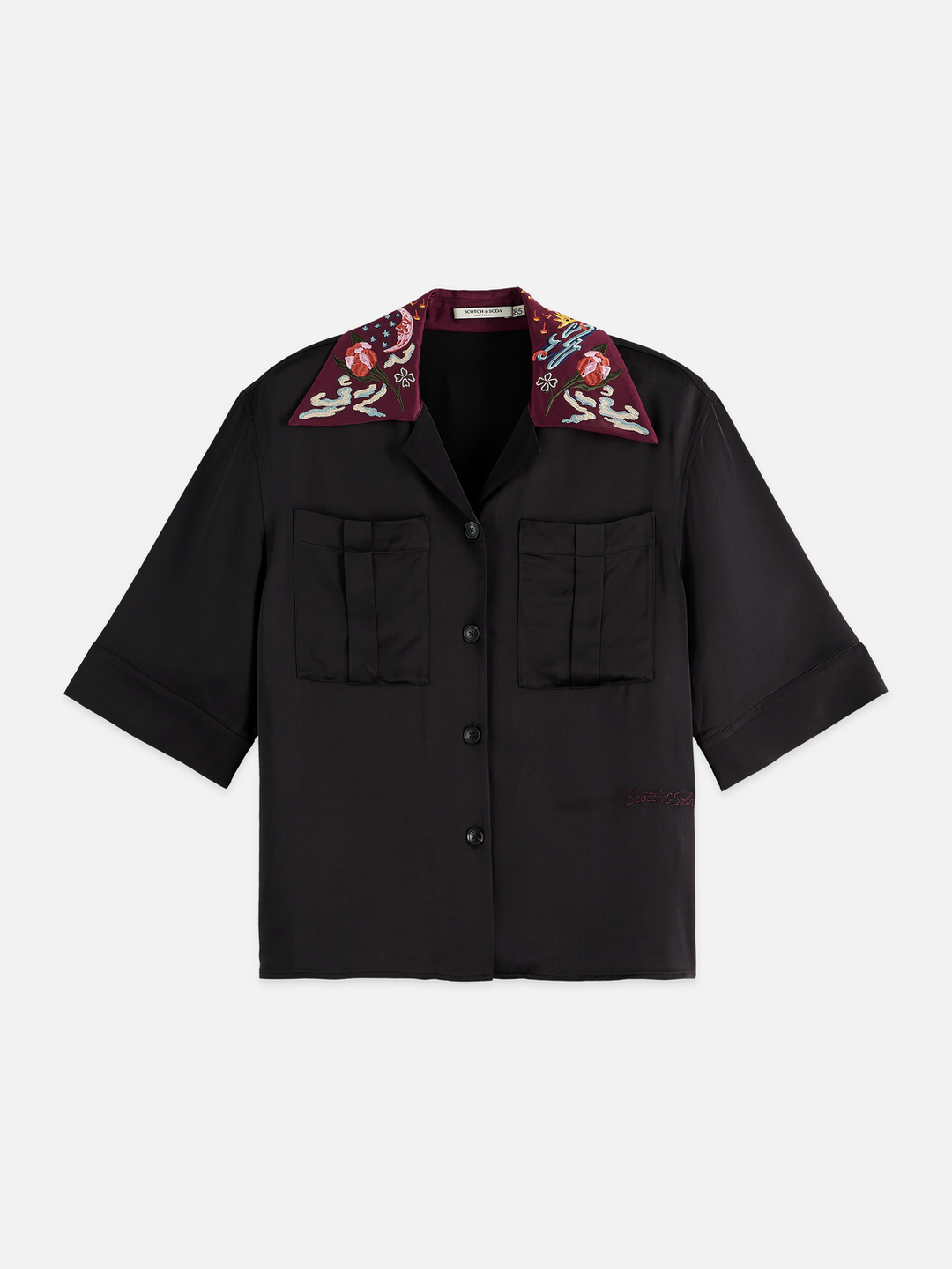 40 Years Embroidered Short Sleeve Shirt