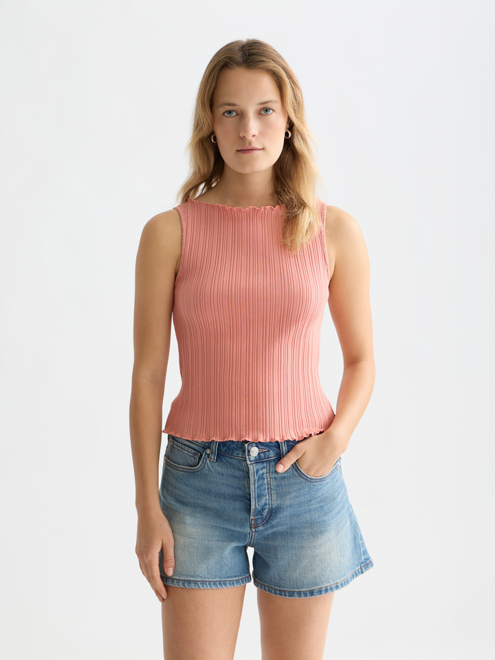 Structured rib tank