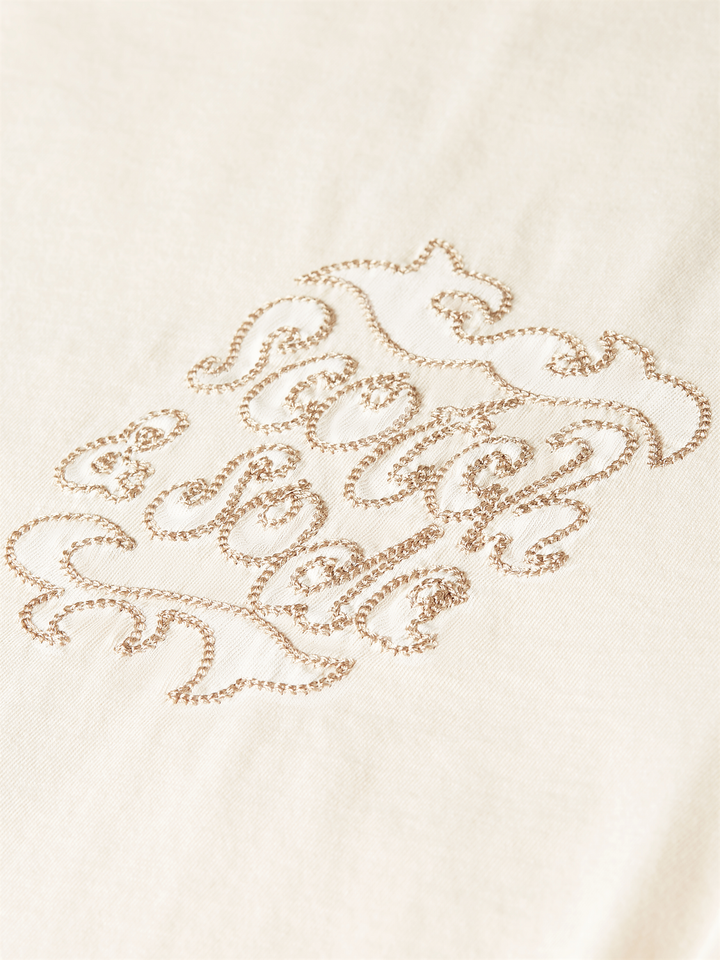 Washed artwork loose-fit T-shirt