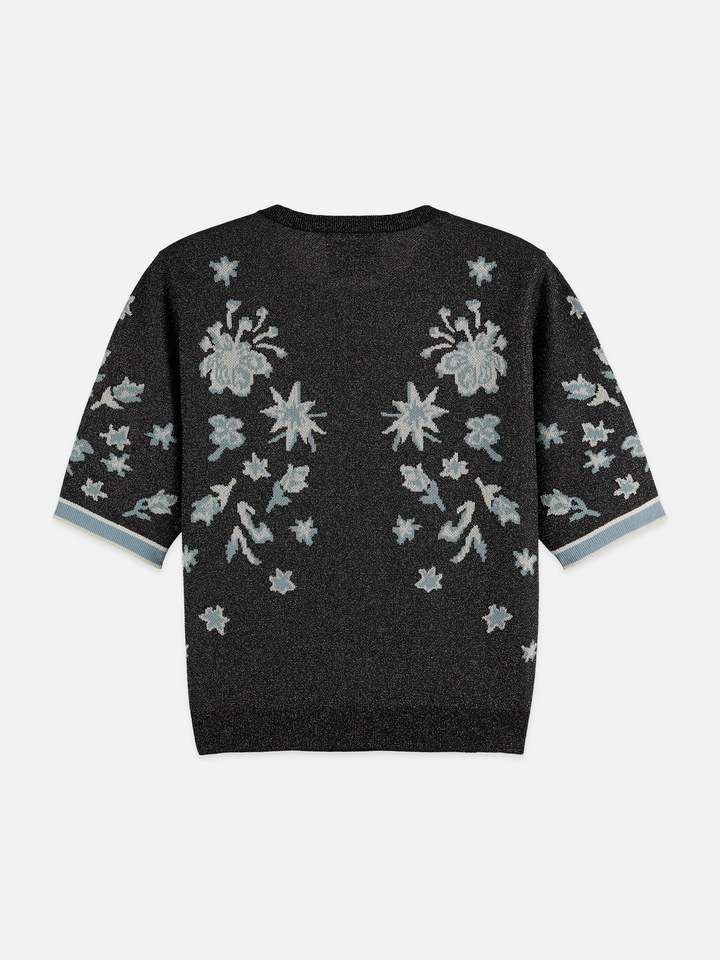 40 Years Jacquard Short Sleeve Pullover