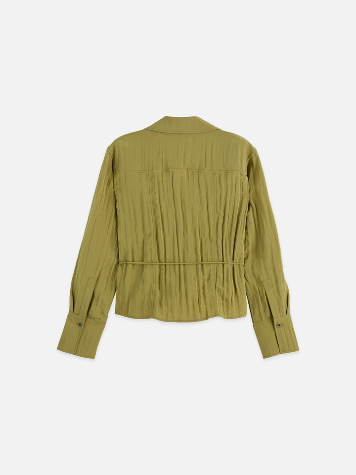 Long Sleeve Wrap Shirt