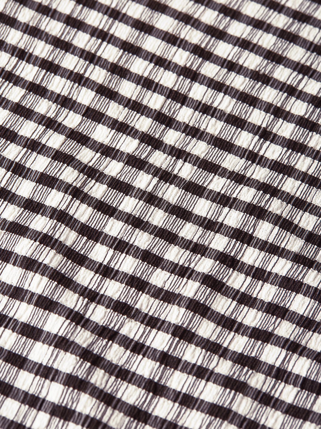 Drapey gingham long sleeve T-shirt